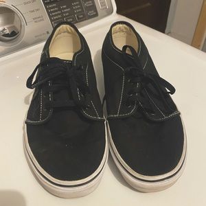 Vans authentic black shoes